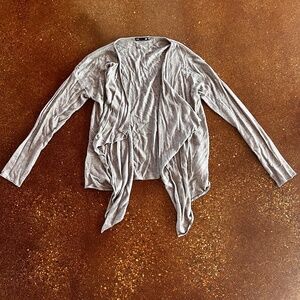 H&M silvery grey cardigan